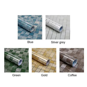 

Imitation Brick Pattern 3D Wall Stickers Waterproof Anti-oil Self-adhesive Wallpaper For Living Room Kitchen TV Backdrop Decor