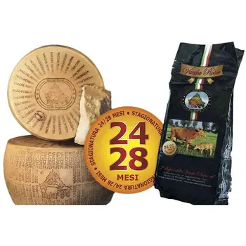 

Formaggio Vacche Rosse Sottovuoto 1 Kg - 24/28 Mesi
