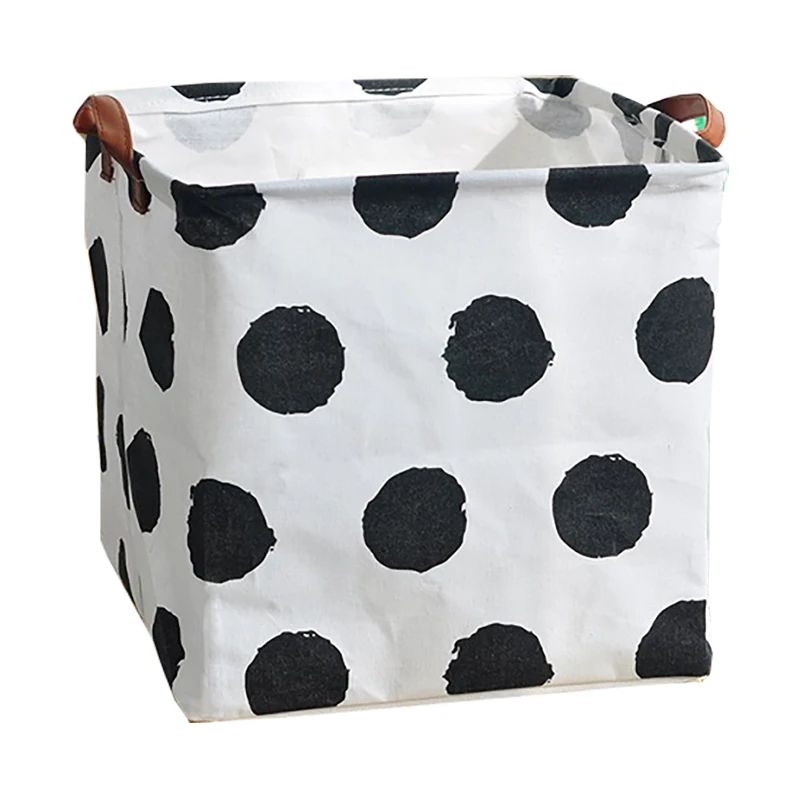 Waterproof Cube Storage Basket with Handles
