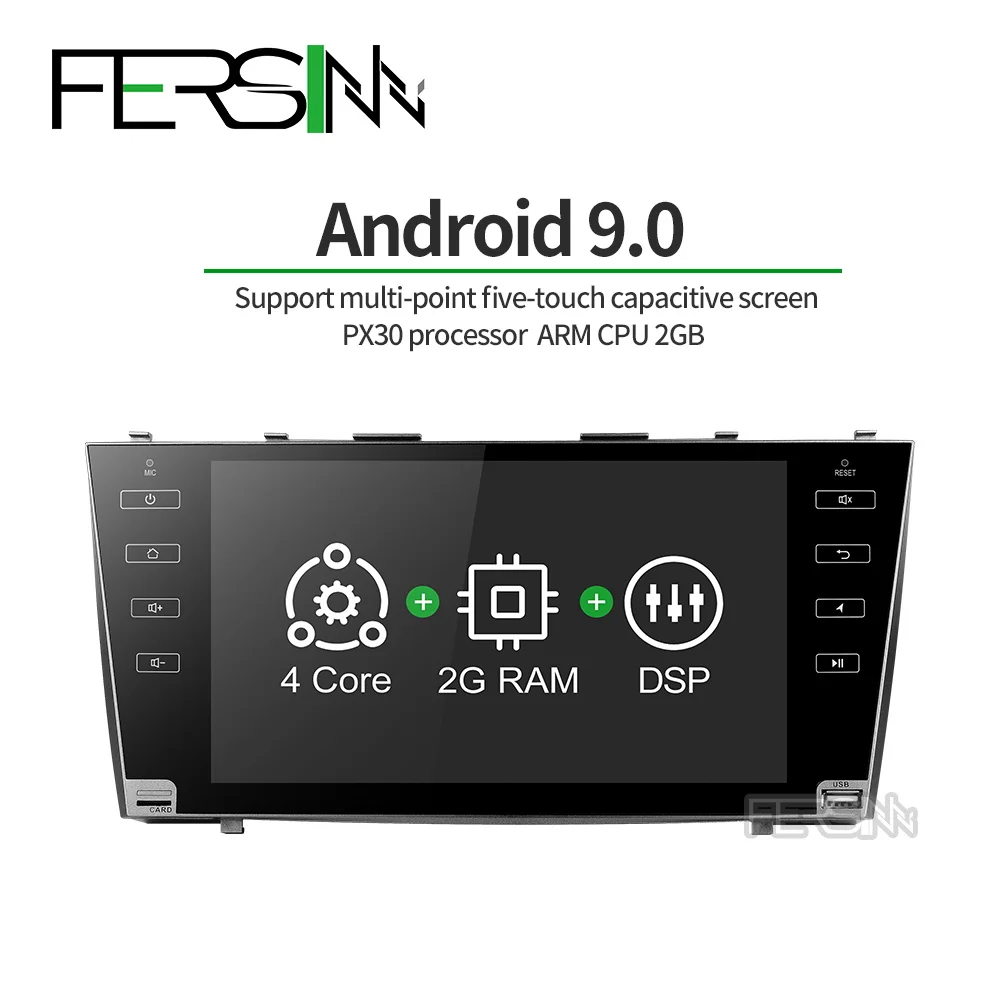 CLKMR9060 ips PX30 Android 9,0 автомобильный gps-навигатор для Toyota camry 2008 2009 2010 2011 dvd-плеер автомобиля стерео радио gps