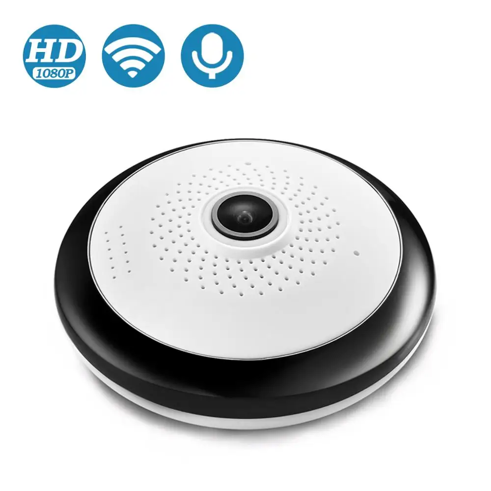 BESDER рыбий глаз VR 360 градусов панорамная камера HD 960P беспроводная Wifi ip домашняя