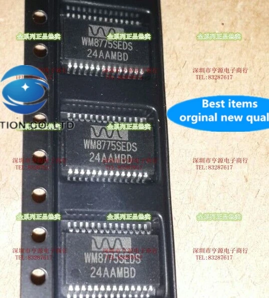

10 шт. WM8775 WM8775SEDS в наличии 100% новый и оригинальный
