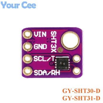 

SHT30 SHT31 Digital Output Temperature and Humidity Sensor Module Microcontroller IIC I2C GY-SHT30-D GY-SHT31-D For Arduino