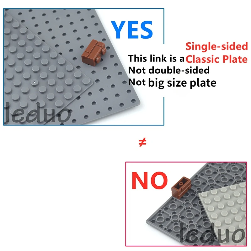 32*16 Dots Classic Base Plates Street Bricks Classic Baseplates Building Blocks Construction Compatible with
