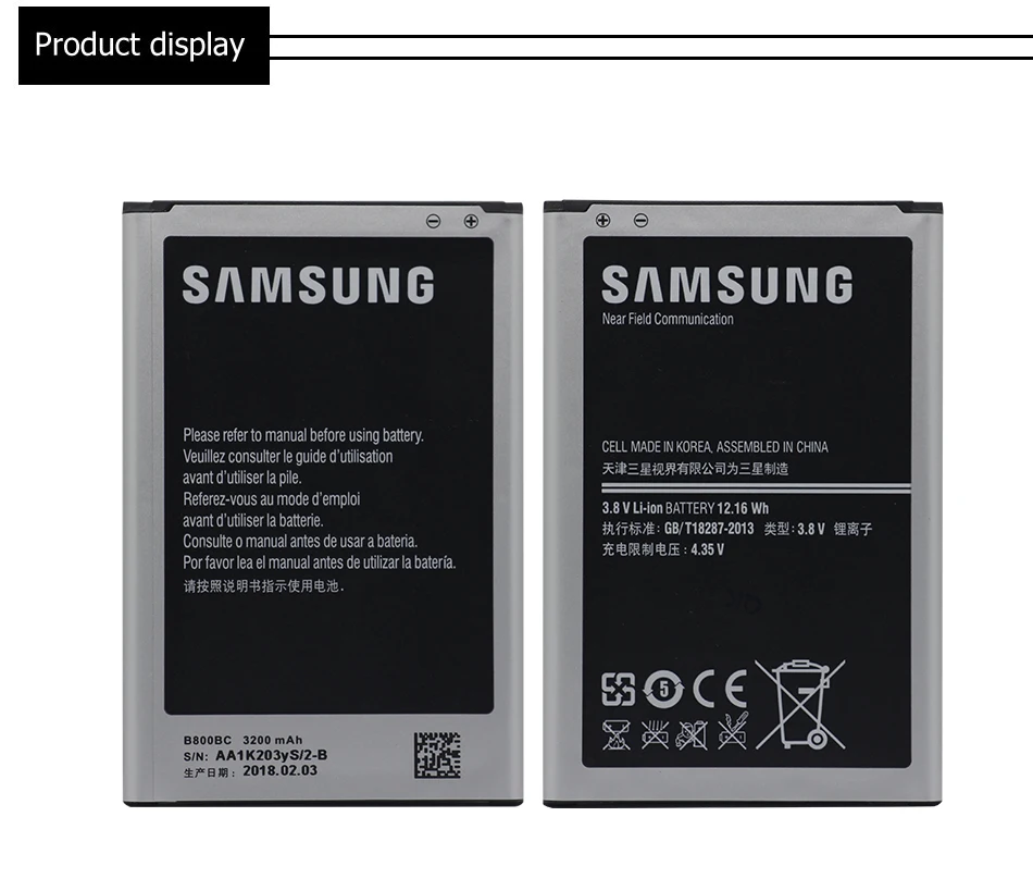 Samsung телефон батарея EB-L1H2LLU для samsung Galaxy Prime i9260 i9268 i939 i9305 E210S E210L E210K 2100 мАч батареи