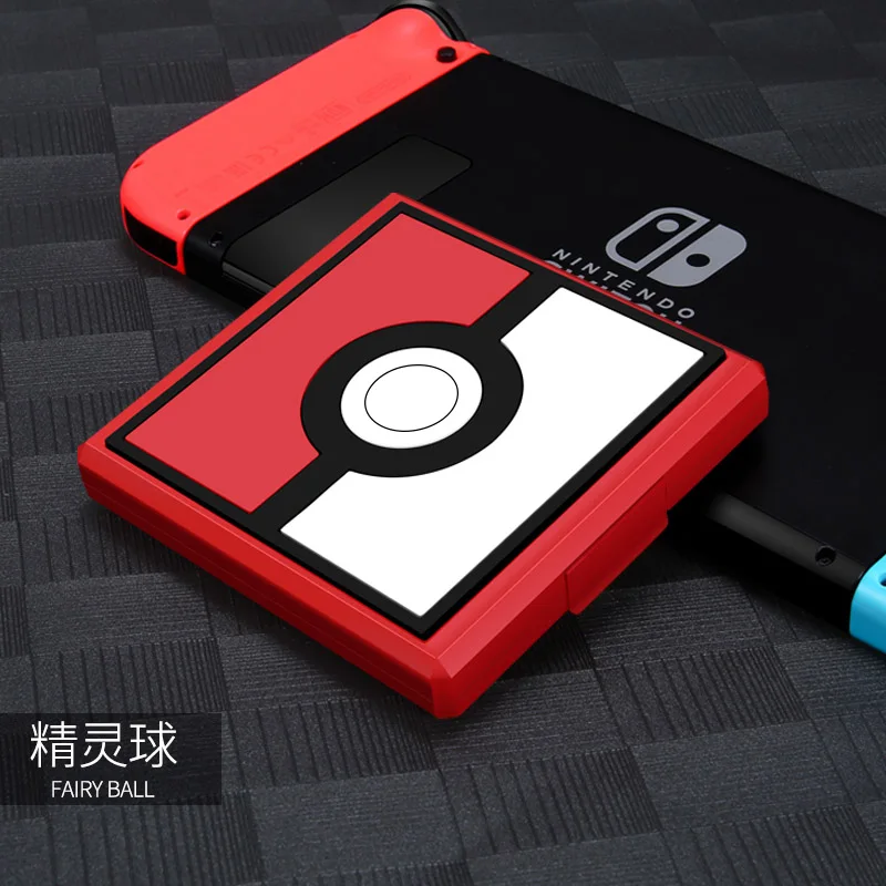 Vesion A11 Nintendos переключателя Nintend футляр для игровых карт Poke Ball Твердый защитный чехол для хранения Коробка для Nitendo NintendoSwitch перечисленные аксессуары удержания - Цвет: Vesion A11