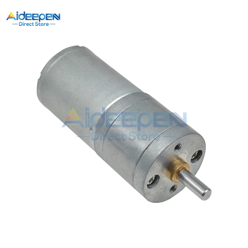 25GA370 DC 12V микро-металлическая передача двигателя Низкая скорость высокий крутящий момент 5/10/15/30/60/100/150/200/300/400/500/600/1000/1200 об/мин