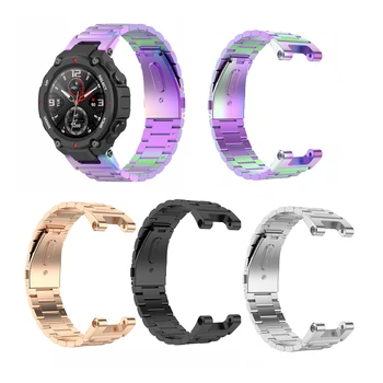 

Three Beads Stainless Steel Metal Watch Band Bracelet Strap for Casio GST-W300 GST-S110 GST-S100G GS-W110 W100G Smart Watch Belt