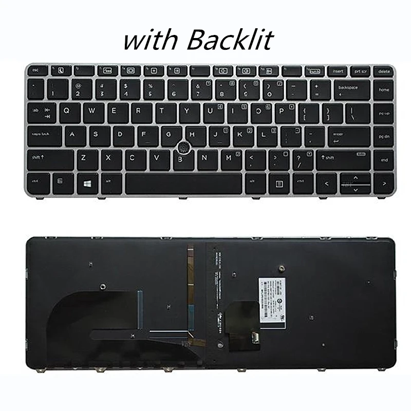 Новая клавиатура с английской раскладкой для hp Elitebook 840 G3 745 G4 848 | Компьютеры и офис