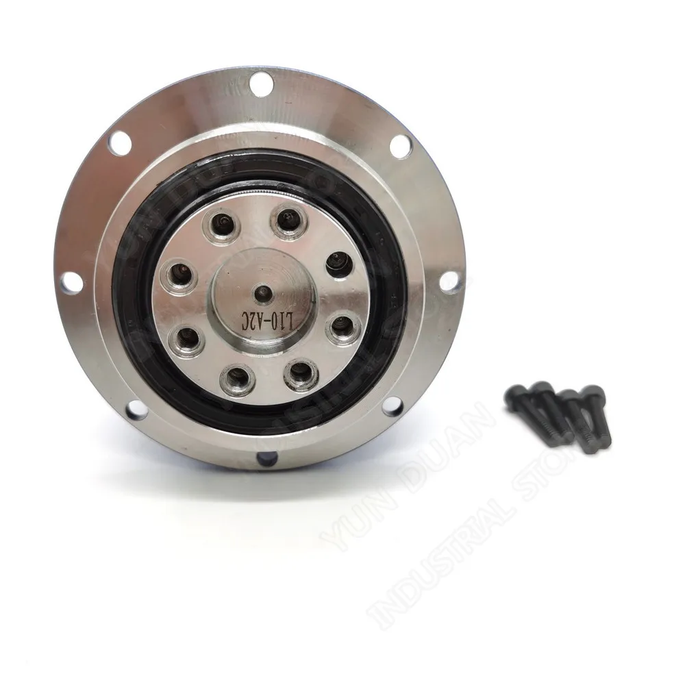 

Ratio 25:1 Flange output planetary gearbox reducer helical gear 8mm Input Rotating platform for NEMA23 57mm stepper motor
