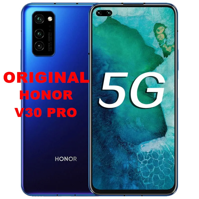 Мобильный телефон HONOR View 30 Pro мобильный Honor V30 Android 10 экран 6 57 дюйма Kirin 990