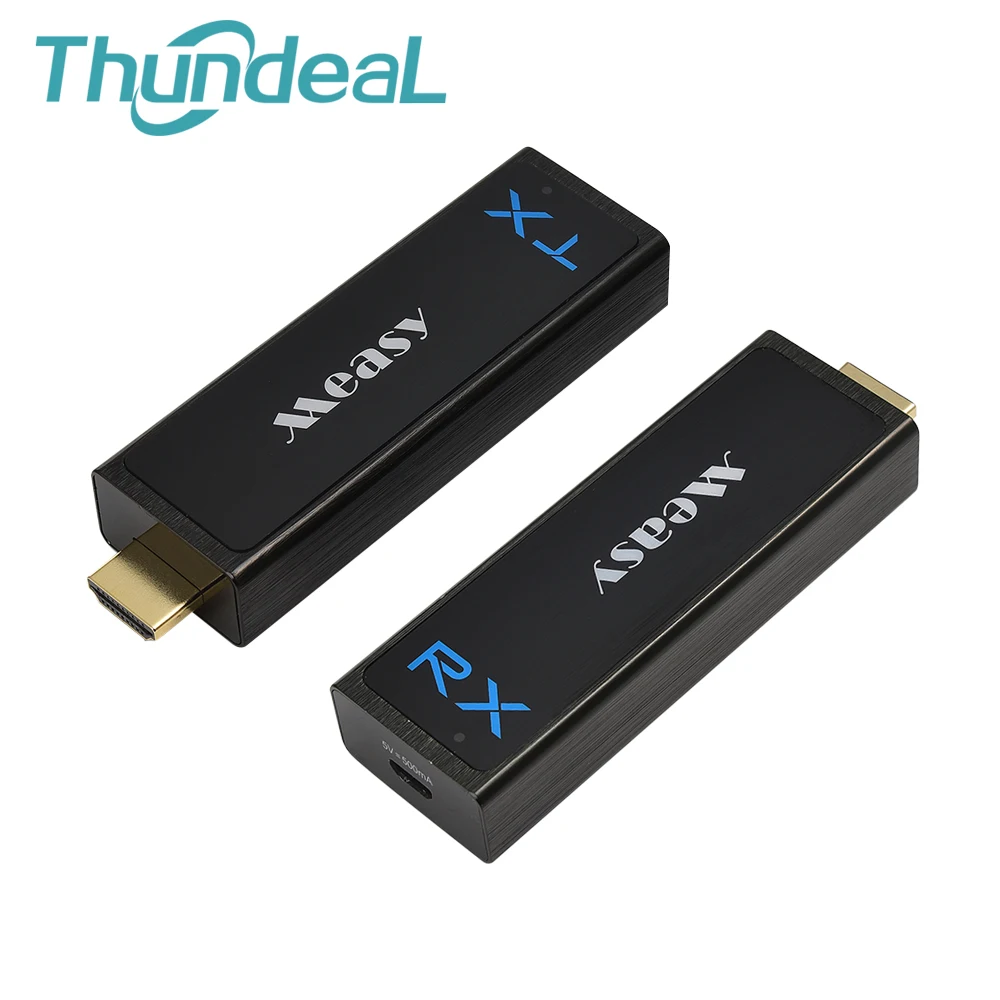 W2H Nano HDMI Wireless Extender 1080P 3D 7.1 HD Аудио Видео Алюминий Расширение Отправитель 30м 100FT