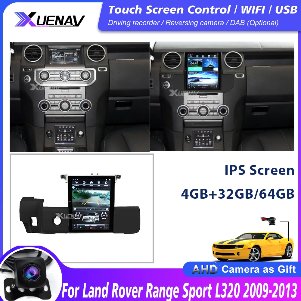 

Car radio GPS Navigation for Land Rover Range Sport L320 2009 2010 2011 2012 2013 auto multimedia stereo Car DVD Player