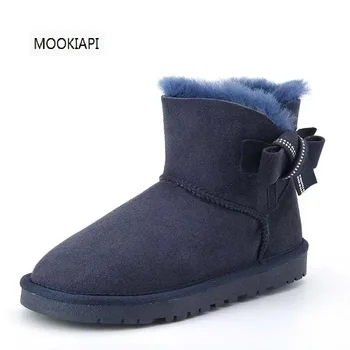 

2019 Australian high quality women's snow boots, real sheepskin, 100% wool, the latest classic women's shoes, free delivery