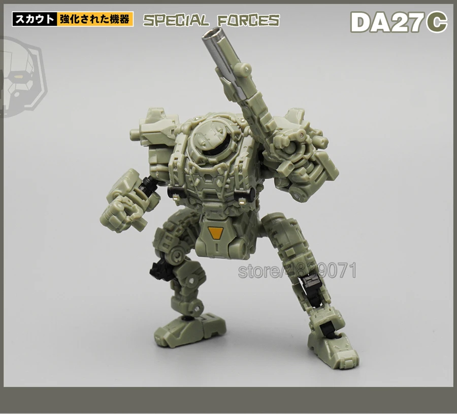 MFT DA27 DA27A DA27C Diaclone трансформация мощность ed-suit power Suit черный мех Solider Lost Planet фигурка игрушка