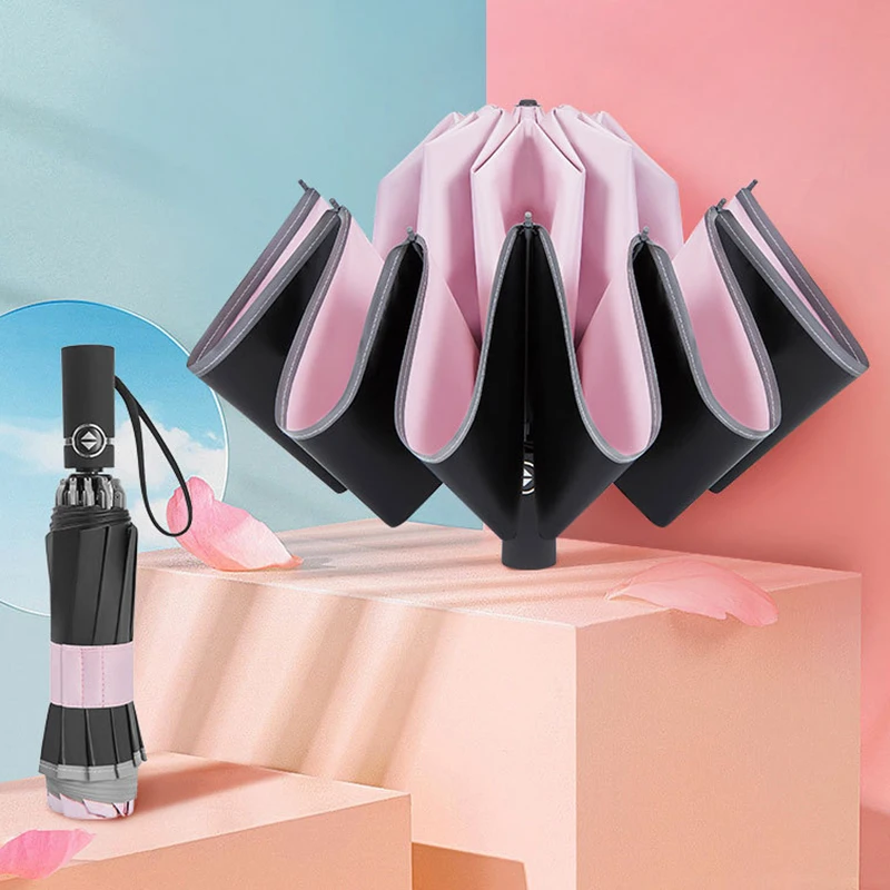 ossos guarda-chuva automático chuva uv guarda-chuva para