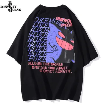 

Men Women Hot Sales Cotton Men T-shirt Casual Little Demon Letters Print Tee Short Batwing Sleeve Summer O-neck T Shirts