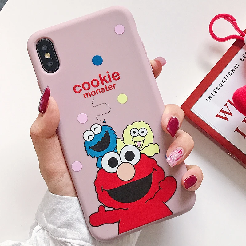 110 Милый мультяшный чехол для Apple iphone 6 s 7 8 plus x xs xr max, чехол для телефона 11 pro max, силиконовый чехол для задней панели из ТПУ, Мягкий защитный чехол - Цвет: 110