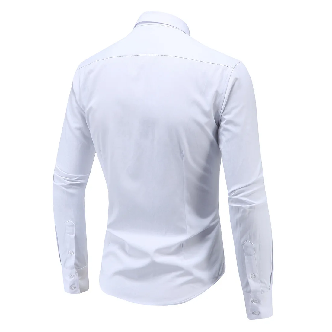 5XL мужские рубашки с принтом, Осенние, умные, повседневные, мужские, модные рубашки, без глажки, тонкая, с длинным рукавом, официальная одежда Hombre MOOWNUC