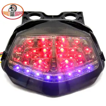 

Motorcycle Rear Tail Light Brake Turn Signals Integrated Led Light Fit For KAWASAKI NINJA 250 NINJA250R NINJA250 EX250 2008-2012