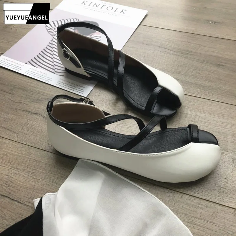 2019 г. летние дизайнерские сандалии на плоской подошве женские модные кожаные в