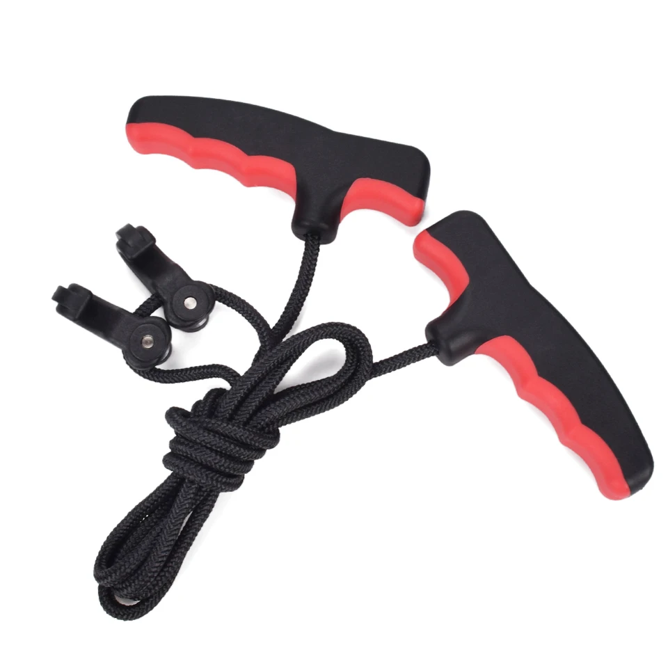 Dispositif d'armement pour arbalète de tir à l'arc, arcs croisés, corde à Cocker, cordes à Double poignée, accessoires pour outils de chasse au coq  18