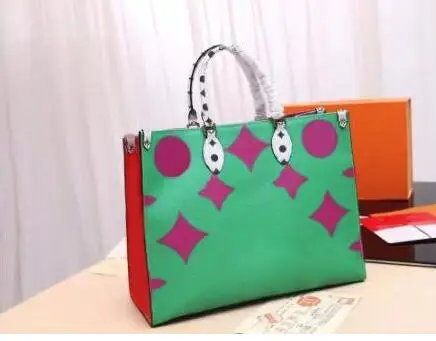 

Hot selling !!! 2019 new fashion women handbag real leahter ONTHEGO bag high quality neverful bags FREE SHIPPING