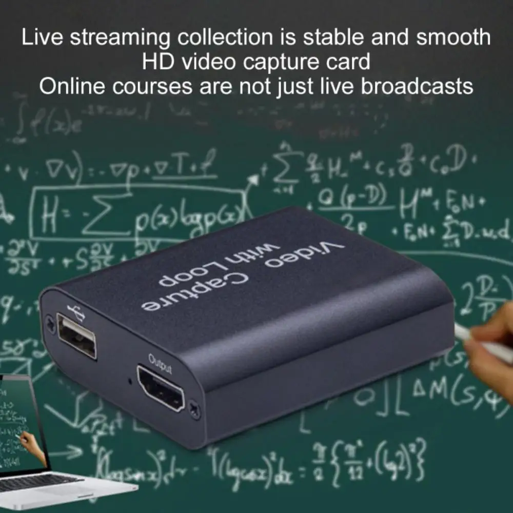 1080P 4K HDMI устройство для видеозахвата видео из алюминиевого сплава Карта высокой