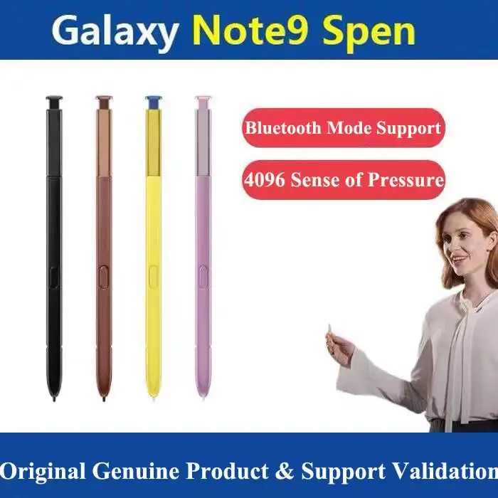 

Original New Touch Stylus S Pen For Samsung Galaxy Note 9 Note9 N960 N960F N960P With Bluetooth Function with logo
