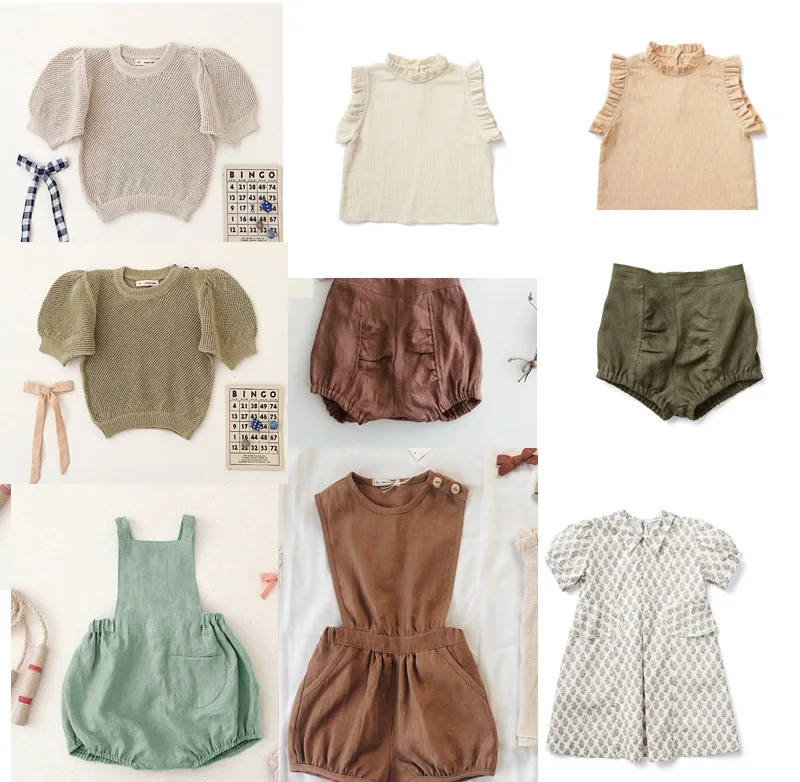 Новое летнее вязаное платье-свитер для маленьких девочек модные брендовые Топы SP