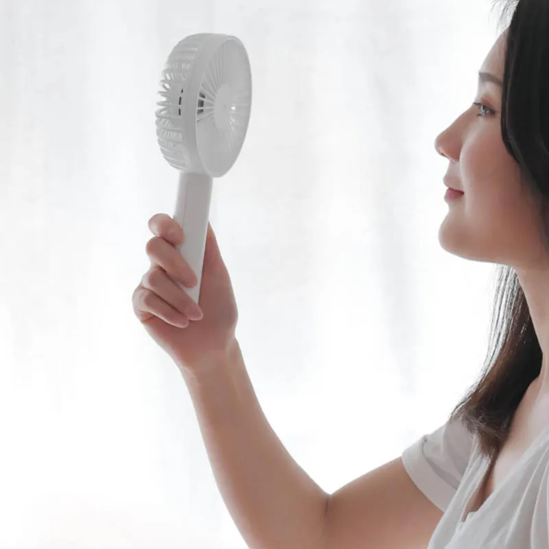 Xiaomi ZMI AF215 Draagbare мини-вентиляторы USB Ручной Koelventilator 3 скорости Verstelbare Электрический вентилятор Lucht Koeler