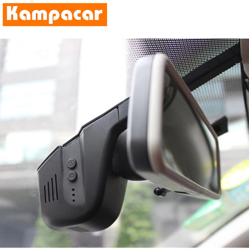 Kampacar автомобильный Wifi DVR видеорегистратор авто Цифровой видеорегистратор 2 Wifi Full HD 1080P Cam Novatek 96658 sony IMX323 видеорегистраторы с двумя объективами