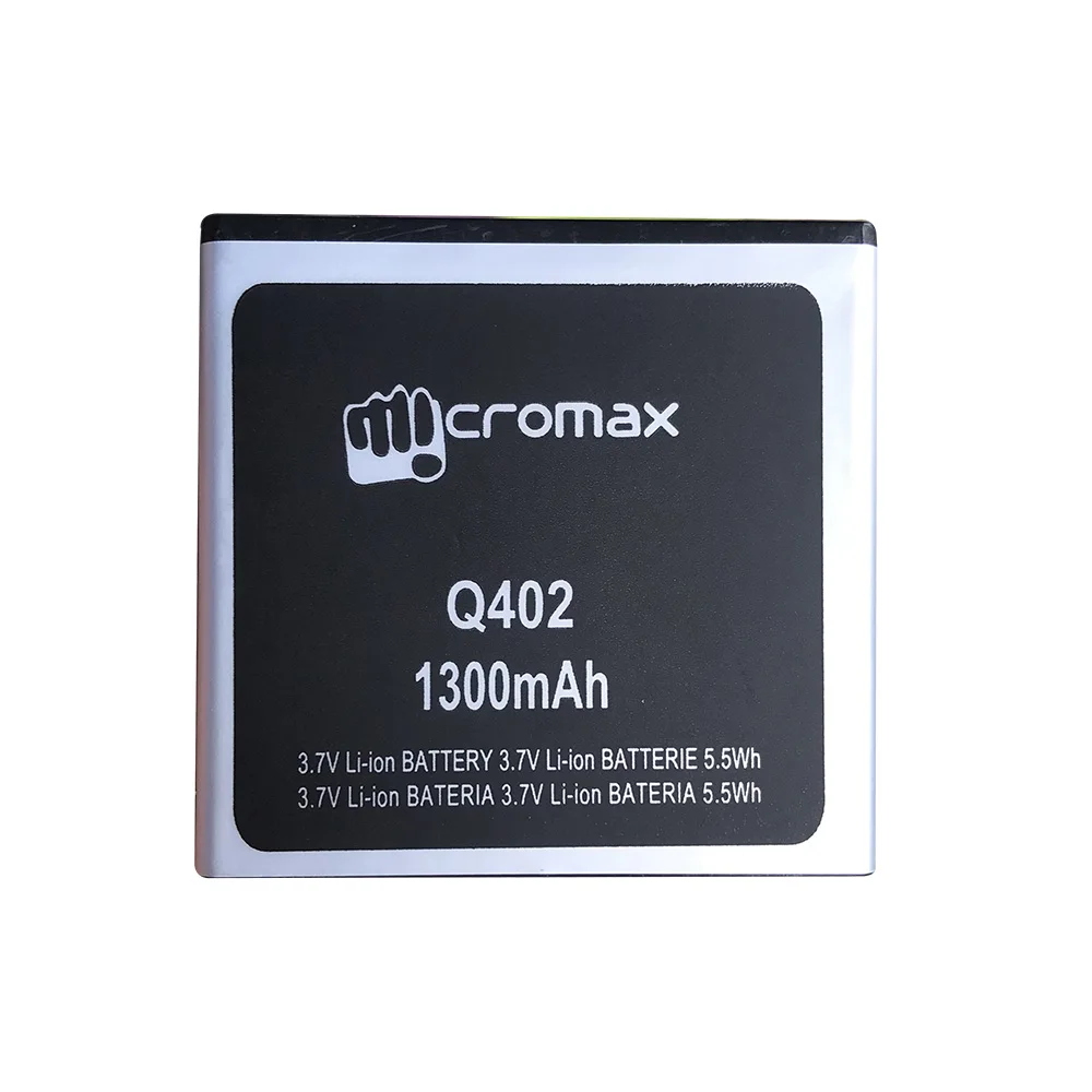 1300 мАч Q402 Аккумулятор для Micromax Bharat 2 Q402 ACBIR16M04 сотовый телефон