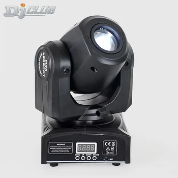 

Moving Head 30W Spot Dmx 8 Gobos With 7 Colors Dj Effect Light