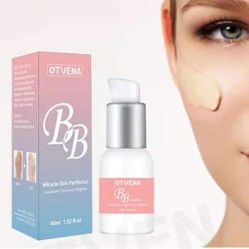 

Liquid Foundation Skin Whitening Isolation Sunscreen Matte Concealer moisturizing the fluid foundation isolation cream 80ml