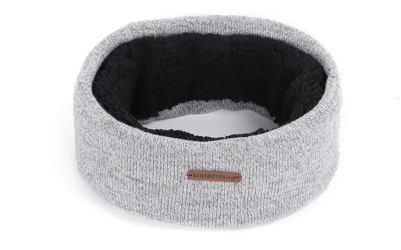 UNISEX Warm Knitted Ring Scarves Thick Inside Super Elastic Knit Mufflers Neck Warmers Loop Snood Shawl Ski Scarf For Men Women