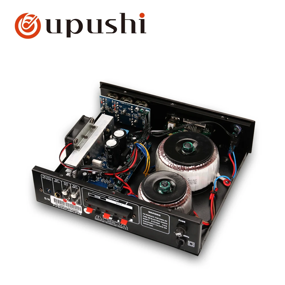 Oupushi MP-2080U и CE502 система общественного адреса Bluetooth усилитель мощности и потолочное оборудование для динамиков для дома и магазинов