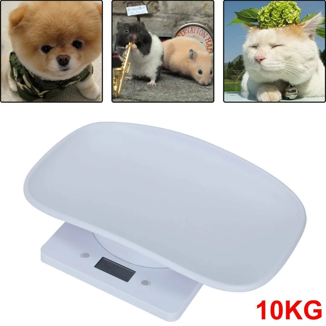 

1pc Mini Small Animal Children Scales for Baby Cats Puppy Dogs Up to 10kg