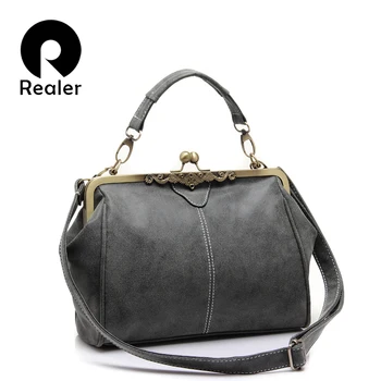 

REALER crossbody bags for women shoulder messenger bag small tote bag lady Chain Messenger bags PU leather handbags