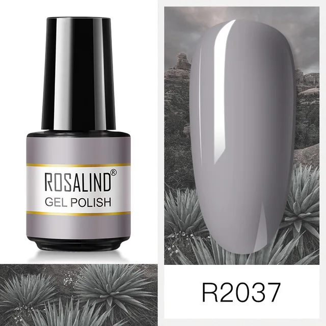 ROSALIND Nail Art 7ML Gel Polish 80 Color For Manicure Design UV Nail Polish Gel Lacquer Soak Off Semi Permanent Gel Nail Polish RAR2037
