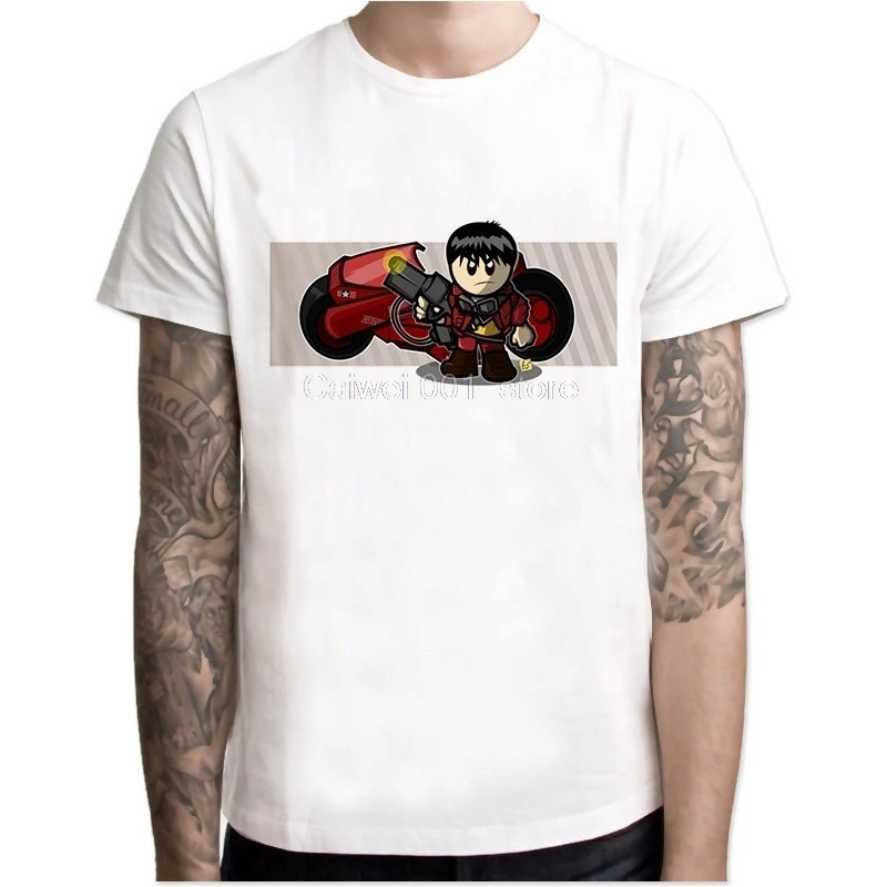 Акира футболка сотаро Kaneda Neo Tokyo одежда для улицы мотоцикла костюмированной