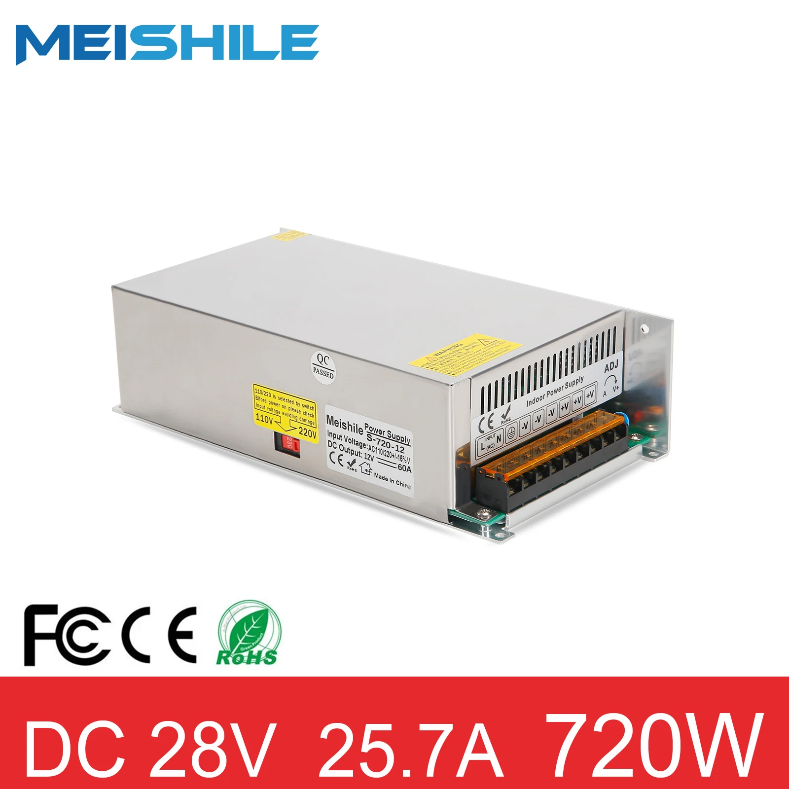 AC to DC 28V 25.7A 720W Switching Power Supply Drive Transformer for CNC Motor Industrial Electronic Electrical Equipment Etc. |