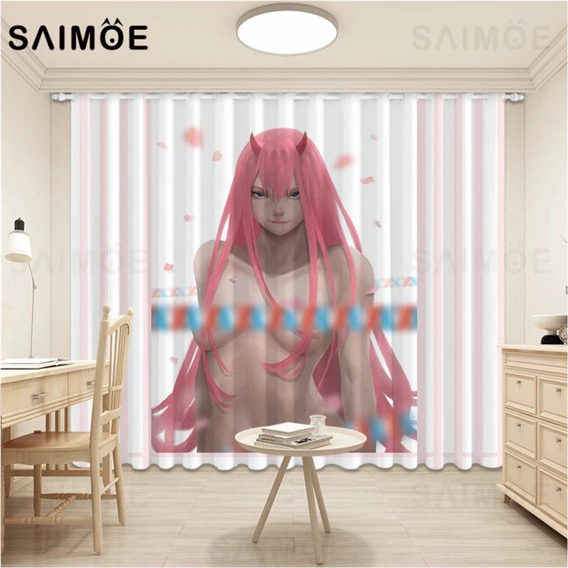 Штора с мультипликационным принтом ATOMAX сексуальная аниме для девочек гостиной