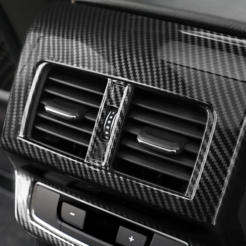 GELINSI для Audi Q5 FY автомобильный Стайлинг заднее сиденье A/C вентиляционное отверстие на выходе панель Крышка обрезная рамка аксессуары для интерьера