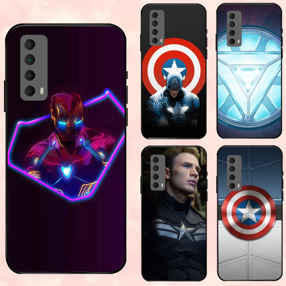 Soft Phone Case for Huawei P Smart Plus 2019 P40 P30 P20 Pro Lite Cool Captain Cartoon phone cover soft | Мобильные телефоны и