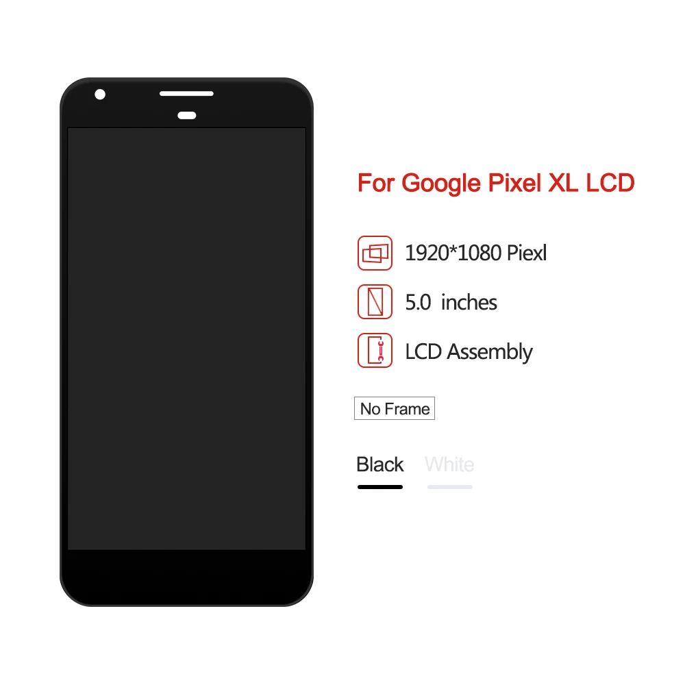 AMOLED дисплей для 5," Google Pixel XL ЖК-экран+ сенсорная панель дигитайзер Замена для Nexus M1 lcd
