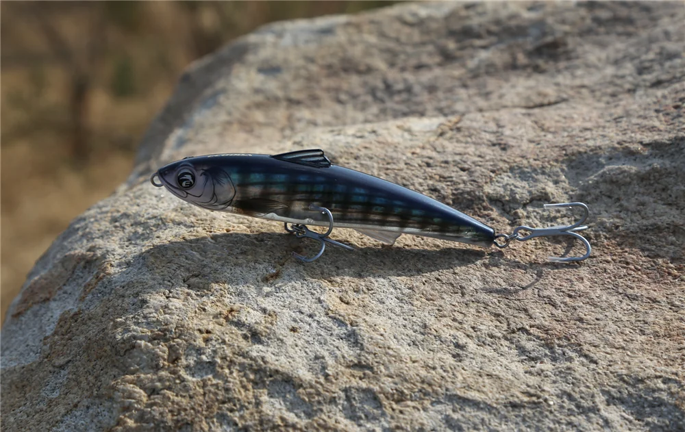 Le Fish 180 мм 87 г с VMC крючком большой карандаш для тунца