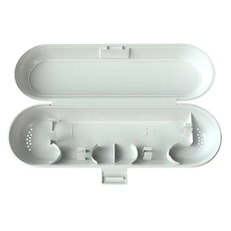 

OUNONA Plastic Electric Toothbrush Case Travel Portable Electric Toothbrush Storage Holder Box for Camping Travel Hiking