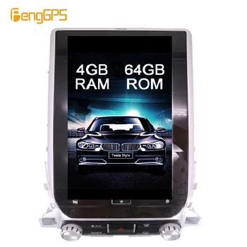 

13.6" Android 8.1 Car GPS Navigation DVD Player for Toyota Land Cruiser LC200 2016-2020 PX-6 Tesla Headunit 4K 1080P Video 6Core