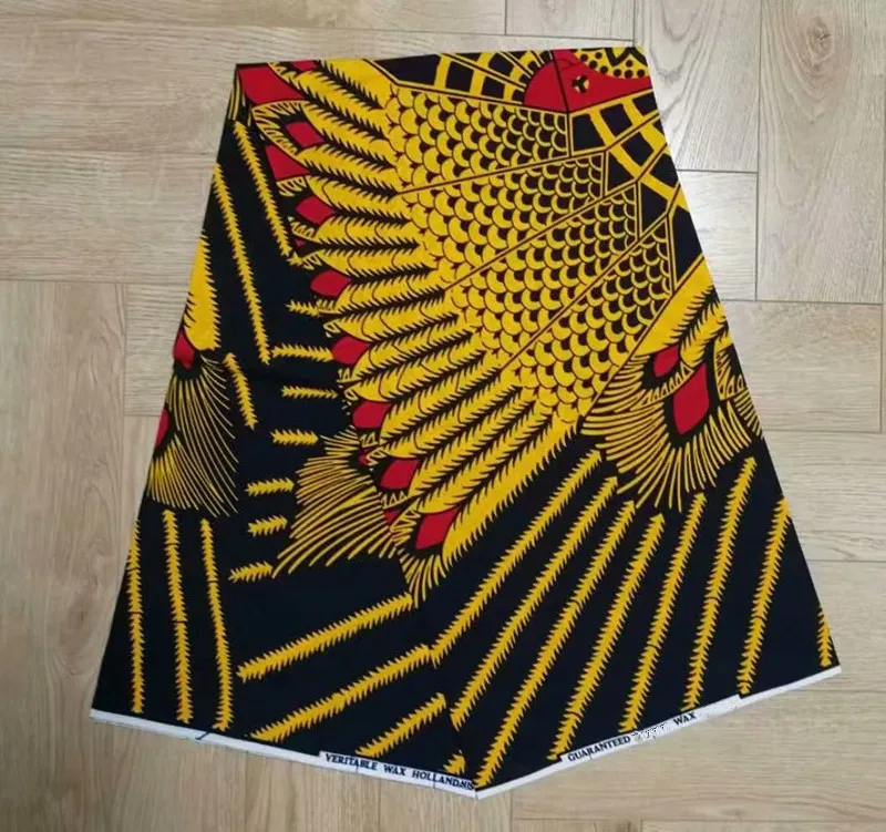 Новый дизайн оригинальный настоящий Анкара ткань 100% хлопок Африканский Воск для